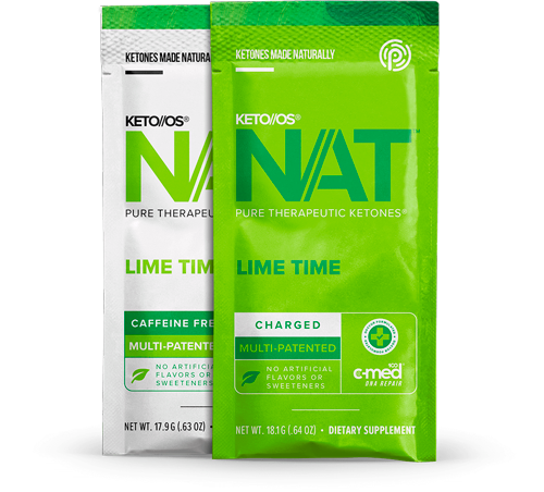 Cetonas exógenas KETO//OS® NAT™ Lime Time